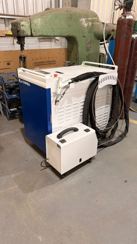 Equipamento de solda a laser