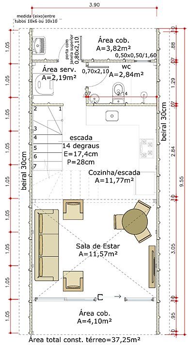 Planta baixa Oásis