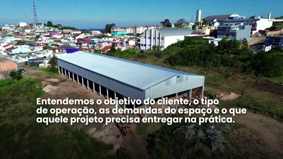 Assistir: Pavilhão metálico: do projeto à entrega